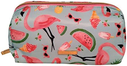 Kestrel Bags Cosmetic Bag (Flamingo Summer) (Clutch)