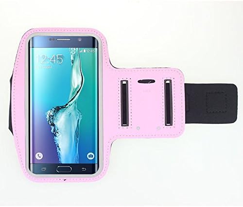Sports Armband ,Womail Water Resistant Sport Gym Armband with Screen Protector and Key Holder Slot For Samsung Galaxy S6 Edge+ Plus, Scratch-Resistant