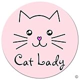 Expanding Stand and Grip for Smartphones and Tablets, Multi-function Mounts and Stands Kit Car Mount iPhone Holder Collapsible White - Cat Lady