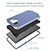BENTOBEN Case for Samsung Note 9, 3 in 1 Hybrid Hard PC Soft Rubber Heavy Duty Rugged Bumper Shockproof Anti Slip Three Layers Full Body Protective Phone Cover for Samsung Galaxy Note 9, Light Blue