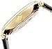 Anne Klein Women's AK/1064BKBK Watch with Black Leather Band