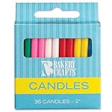 Oasis Supply Plain Birthday Candles, 2-Inch