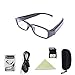 [Upgraded] 1080P Full HD Spy Camera Glasses Wearable Hidden Camera with Video Recording Mini Sport Outdoor Video Glasses with Camera (32G SD Card Included)