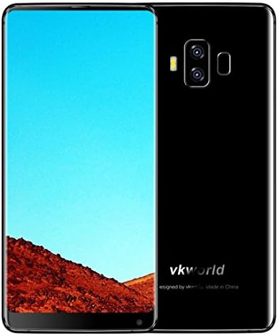 Vkworld S8, 5.99 inches 4GB RAM+64GB ROM, Android 7.0 Smartphone, Octa-Core CPU, 128GB Expansion, 4G/WCDMA/GSM, 16MP Dual Rear Camera, Dual SIM Smart Cellphone by Joint (Black)