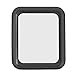 SUPTMAX Screen Protector for Apple Watch 42mm Full Coverage [Anti-Scratch] Apple Watch 42mm Series 1 Tempered Glass Screen Protector (42mm Black)