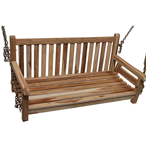 Ambientehome Schaukel, teak wood, Brown – Bild 3