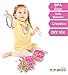 Pop Beads -Girls Toy Age 4,5,6,7 and 8 Jewelry Making Kit-530 Plus Pieces DIY Snap Together Set Create Bracelet, Ring, Necklace, Headbands-Birthday and Christ-mas Present Idea(with Storage Box)
