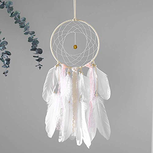 BOLUOYI Rope Lights,String Lights for Patio,LED Dream Catcher Cloud Feather Dreamcatcher Girl Birthday Gift Baby Room Decor