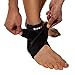 BraceUP Ankle Brace for Women and Men - Compression Ankle Support for Foot Pain, Sprained Ankle, Achilles Tendonitis, Injured Foot, One Size Adjustable Ankle Wrap