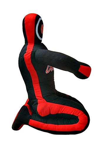 Celebrita MMA Grappling Dummy - Judo Punching Bag, Unfilled - Sitting Position Hands Front