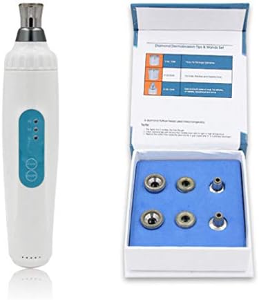Comesee Facial Rejuvenation Skin Care Massager Face Exfoliator Device Peeling Facial 6 Tips Diamond Dermabrasion Peeling Machine
