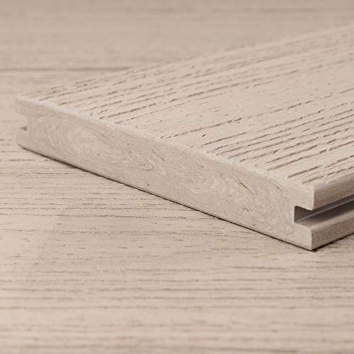 HORI® WPC BPC Terrassendielen I Massivdiele I Komplett-Set inkl. 28x50 mm Unterkonstruktion & Clips I Dielenlänge 2,90 m…