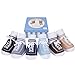 Baby Boy Socks-Look Like Shoes-Anti-slip-Cotton-Gift Package
