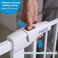 flalivi auto close safety baby gate