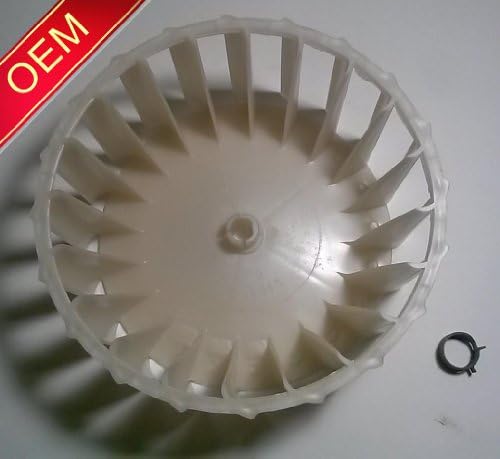 PS2200270 - FACTORY OEM GENUINE CLOTHES DRYER BLOWER WHEEL W/ CLAMP FOR MAYTAG AMANA ADMIRAL (This is OEM Factory Genuine Part - Not a generic replacement)