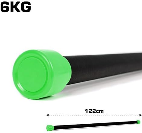 TNP Accessories® Fitness Aerobic Weighted Body Bar Yoga Pilates Balance Exercise Train Core Strength