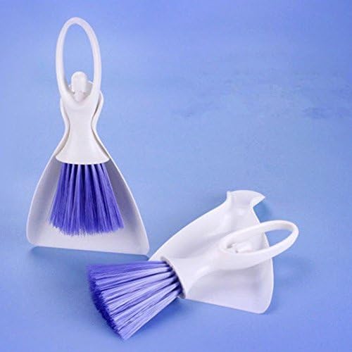 Yeefant Mini Car Vent Cleaner Tool Air Outlet Flexible Dust Pan Lip Armrest Brush Dustpan for Clean PC Case, Keyboard, Mother Board, Sofa,Car Air Outlet Vent, Dashboard, Floor Seats,Blue,7.5x5.1 Inch