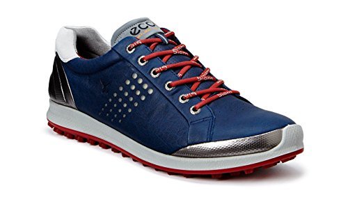 ECCO Men's Biom Hybrid 2 Golf Shoe, Denim Blue (11-11.5 D(M) US ...