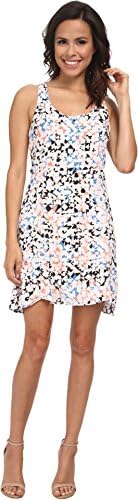 Gabriella Rocha Women's Rosemary Draped Dress Shattered Tile Dress LG