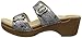 Dansko Women's Sophie Flat Sandal, Metallic Snake, 40 EU/9.5-10 M US