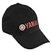 Yamaha Black Lightweight Cotton Cap Baseball Embroidered Logo CRP-13HYR-BK-NS