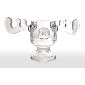 Amazon.com  Christmas Vacation Glass Moose Mug Punch Bowl Officially