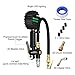 Manfiter Digital Tire Inflator with Pressure Gauge, 235 PSI Air Chuck and Compressor Accessories Heavy Duty with Rubber Hose and Quick Connect Coupler for 0.1 Display Resolution, Black