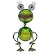 Solar Garden Lights Outdoor Garden Decoration Outdoor Flower Basin Solar Lamp Outdoor Access Drainage Lowerpot Spring Garden Logo Fairytale Garden Metal Animal Frog Statuette