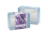 Vegetable Glycerin Bar Soap, Blue Gold, (Lavender) Single Bar, 4.5oz/127.5g each