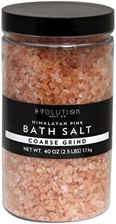 Evolution Salt - Bath Crystal Himalayan Salt Coarse Grind 40 oz