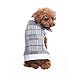 OFPUPPY Dog Sweater with Bow Tie Gentleman Style Pet Decent Winter Clothes for Both Girl and Boy Puppies