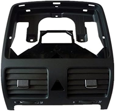 YANGCAN Black Front Dashboard Central Air Outlet Vent For VW JTT 3 Golf GTI MK5 MKV