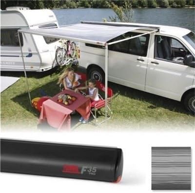 Fiamma F35 Pro 250 cm 2,5 m caravana y Camper Van toldo – Deluxe gris/negro profundo 06458b01t: Amazon.es: Coche y moto