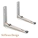 JEACENT Mini Split Bracket for Ductless Air Conditioner Wall Mounting Unit 15,000-36,000BTU
