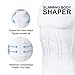 HOTER Mens Slimming Body Shaper Vest Abdomen Slim, White, Large