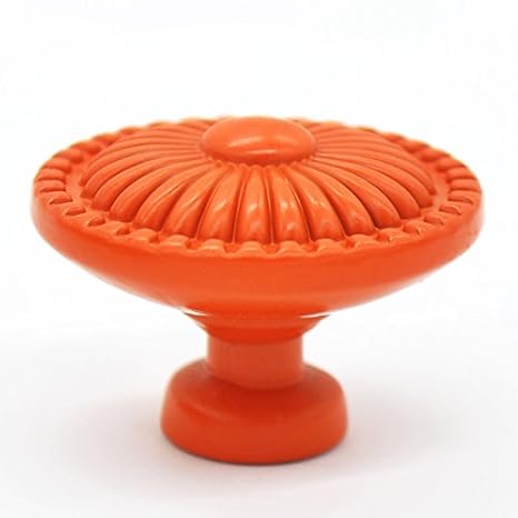 6pcs Blau Einfaches Rund Zink-legierung knopf Schrank Möbel Schublade