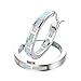 Bamos Jewelry Girls 925 Promise Silver Best Friend Gift Hoop Earrings Wedding Engagement Hoop Stud Earrings 19 MM