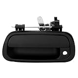 Tailgate Handle Compatible for 2000-2006 Toyota Tundra, YITAMOTOR Rear Exterior Black Smooth Tailgate Door Handle with Keyhole Replacement Part Numbers: 690900C010
