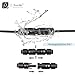 PowMr MC4 Branch Connectors MC4 Y Connectors - in Pair MMF+FFM for Parallel Connection (2 Pairs)