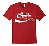 Mens Obey Cthulhu Soda Parody Cthulhu Shirt 2XL Cranberry