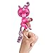 WowWee (WOWWM)   Fingerlings Baby Unicorn Skye (Hot Pink With Rainbow Mane And Tail) - Friendly Interactive Toy By Wow wee, Hot Pink