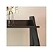 Bush Furniture Alamosa Ladder Desk in Classic Black