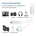 Adapter iPhone Headphone Jack Adapter for iPhone 8/8Plus Female Splitter Aux Audio Headphone Jack 3.5 mm Adaptor for iPhone 8/8Plus 7/7Plus X 10 XS with Music+Charger Splitter Support All iOS System