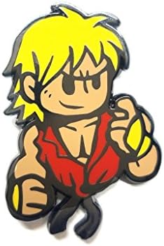 pinupper Nixax Art X Street Fighter - Fashion Lapel Enamel Pin/Free US Domestic Shipping