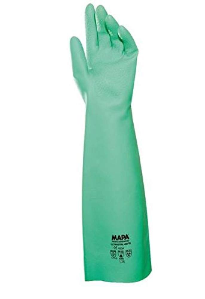 Mapa Ultranitril 480 Ultra Long Chemical Handling Gloves - Size 9 L
