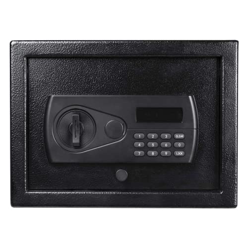 AEGIS Small Slim Top Opening Desk Drawer Security Safe Box with