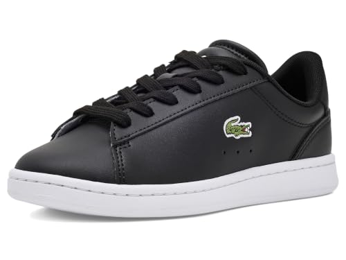 Lacoste Unisex Juniors' Carnaby Set Sneakers, Black/White, 4 at Amazon