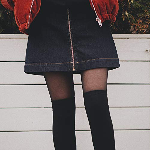 tights with long socks
