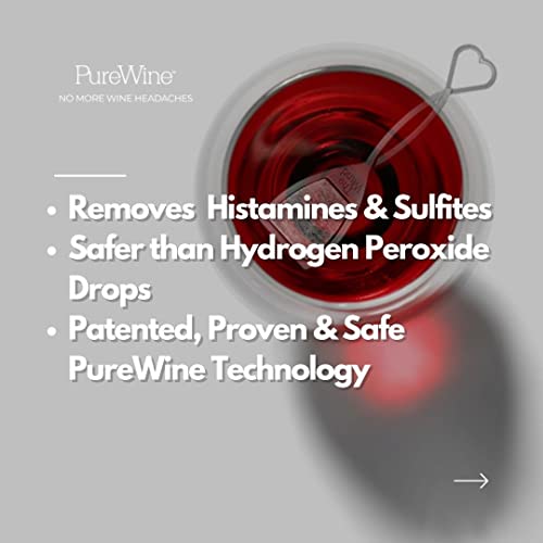 PureWine Pink Wand Filters Histamines and Sulfites May Reduce and