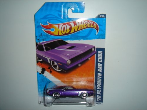 2011 Hot Wheels '70 Plymouth AAR Cuda Purple #83/244